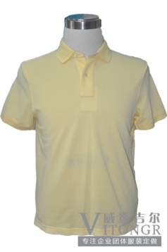 短袖雙絲光棉polo衫002